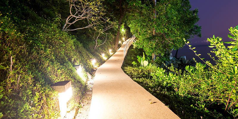 Landscape Lights in Denver, North Carolina